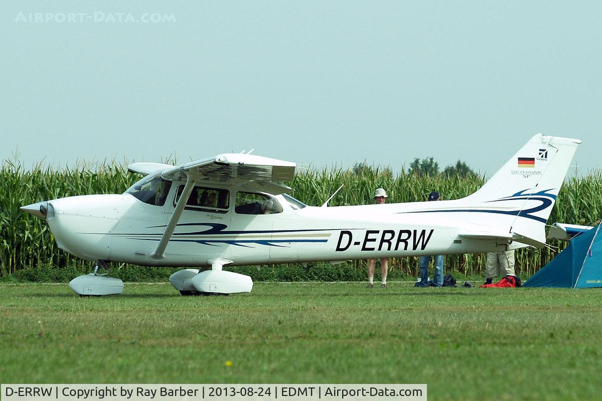 D-ERRW, Cessna 172S C/N 172S11039, Cessna 172S Skyhawk [172S-11039] Tannheim~D 24/08/2013