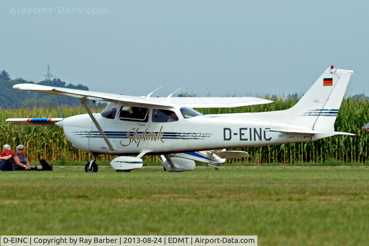 D-EINC, 1997 Cessna 172R C/N 17280001, Cessna 172R Skyhawk [172-80001] Tannheim~D 24/08/2013