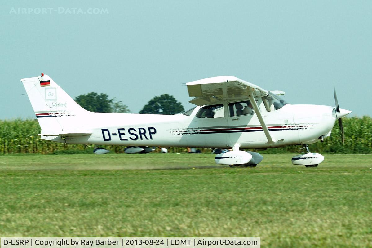 D-ESRP, Cessna 172R C/N 17280360, Cessna 172R Skyhawk [172-80360] Tannheim~D 24/08/2013