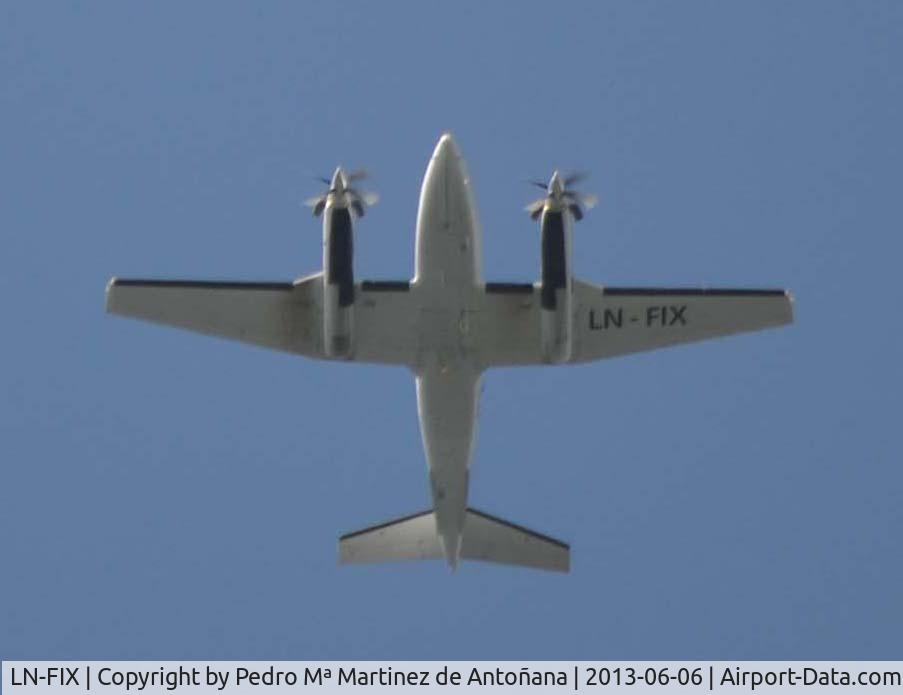 LN-FIX, 2005 Raytheon B200 King Air C/N BB-1898, Stavanger - Noruega
En vuelo