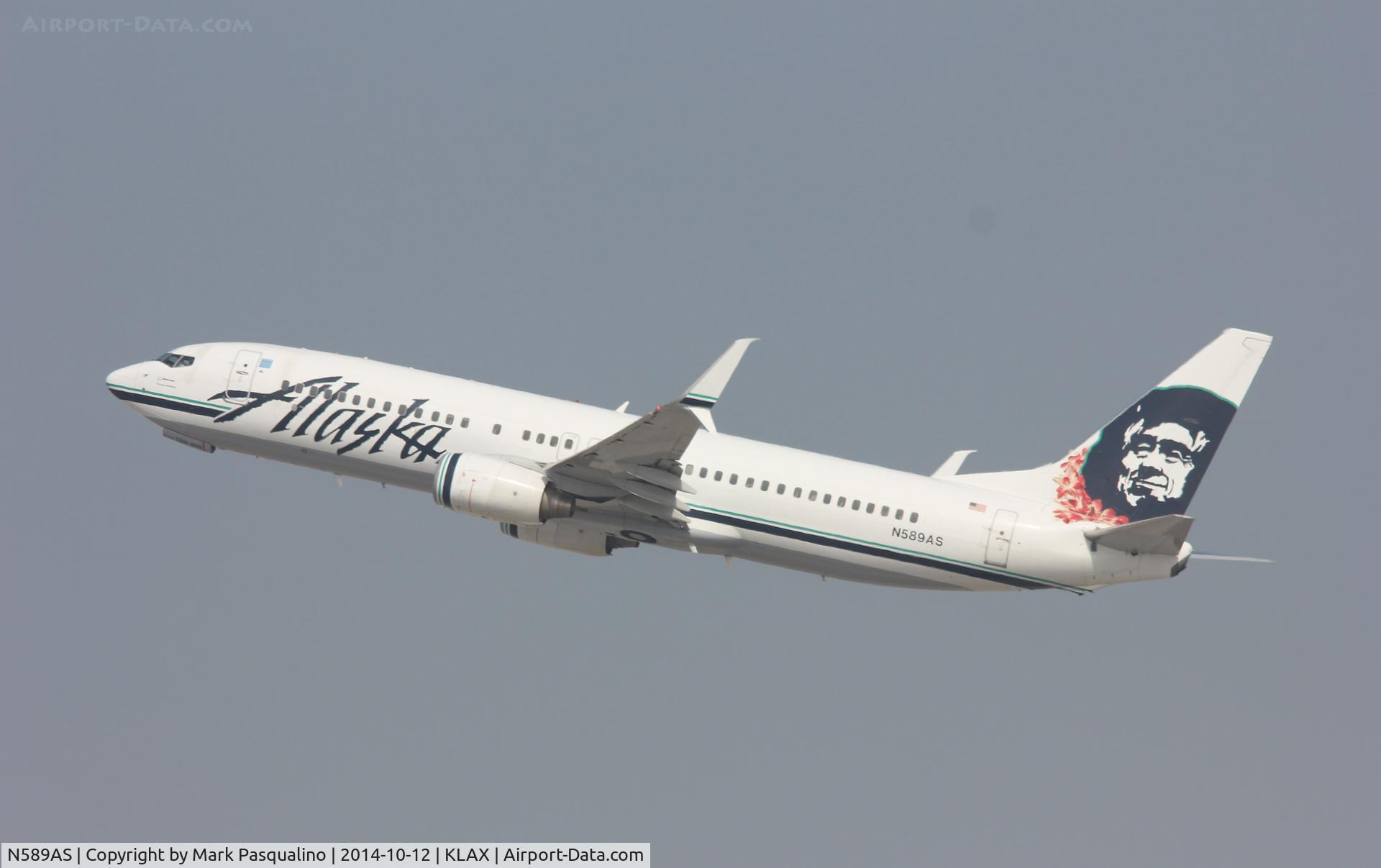 N589AS, 2007 Boeing 737-890 C/N 35686, Boeing 737-800