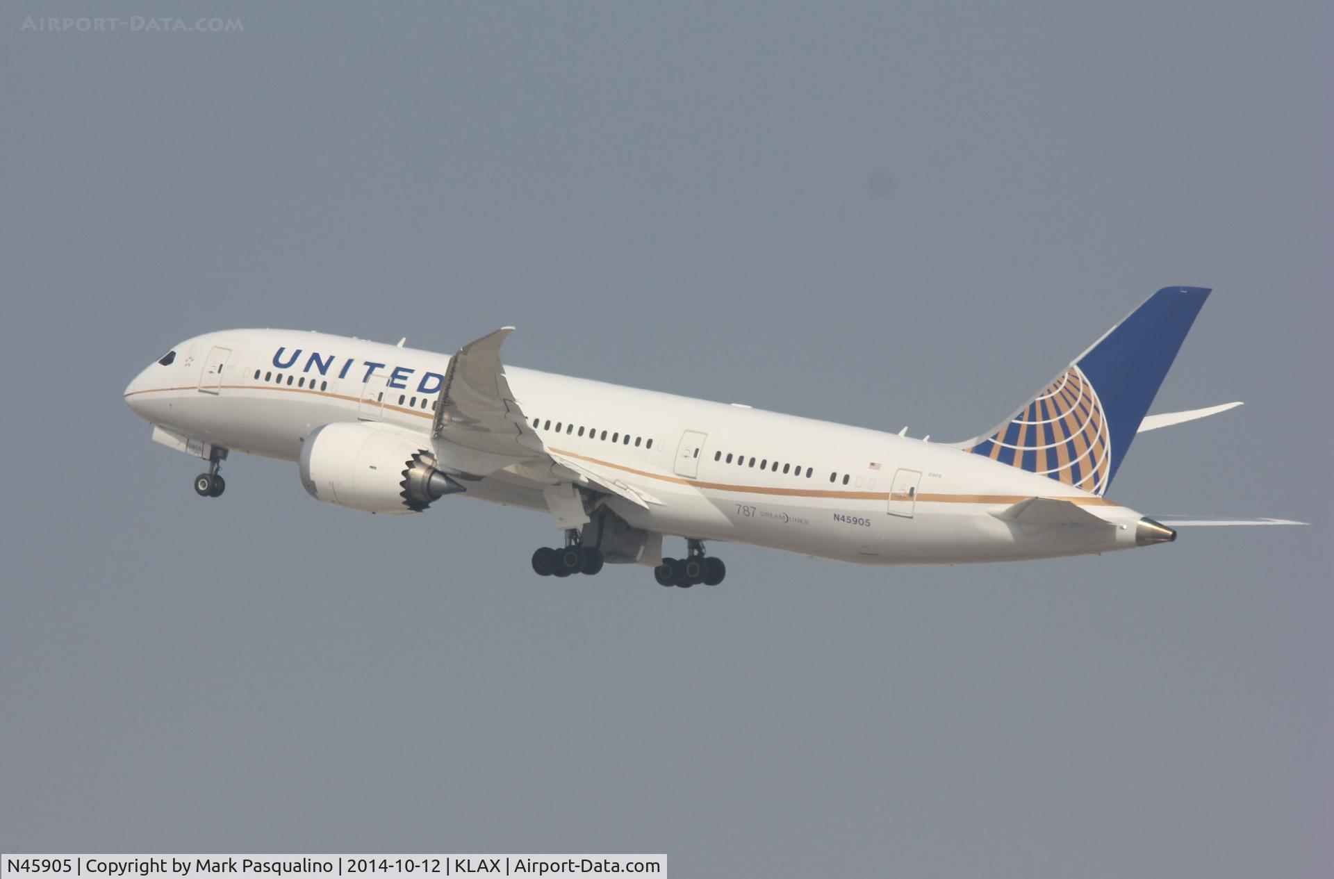 N45905, 2012 Boeing 787-8 Dreamliner Dreamliner C/N 34825, Boeing 787-8