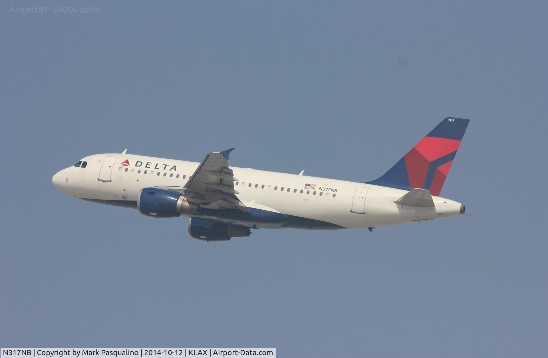 N317NB, 2000 Airbus A319-114 C/N 1324, Airbus A319