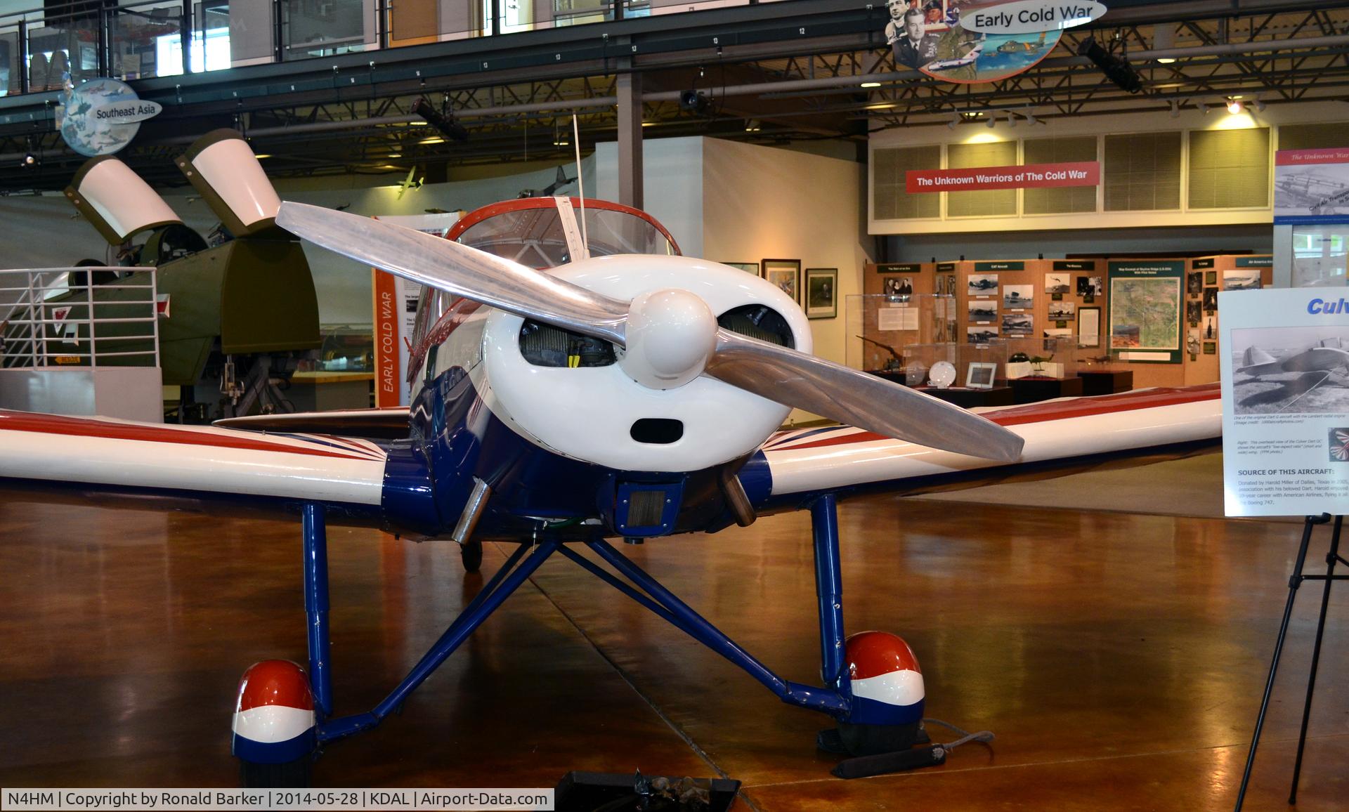 N4HM, 1946 Dart GC C/N GC-64, Frontiers of Flight Museum DAL