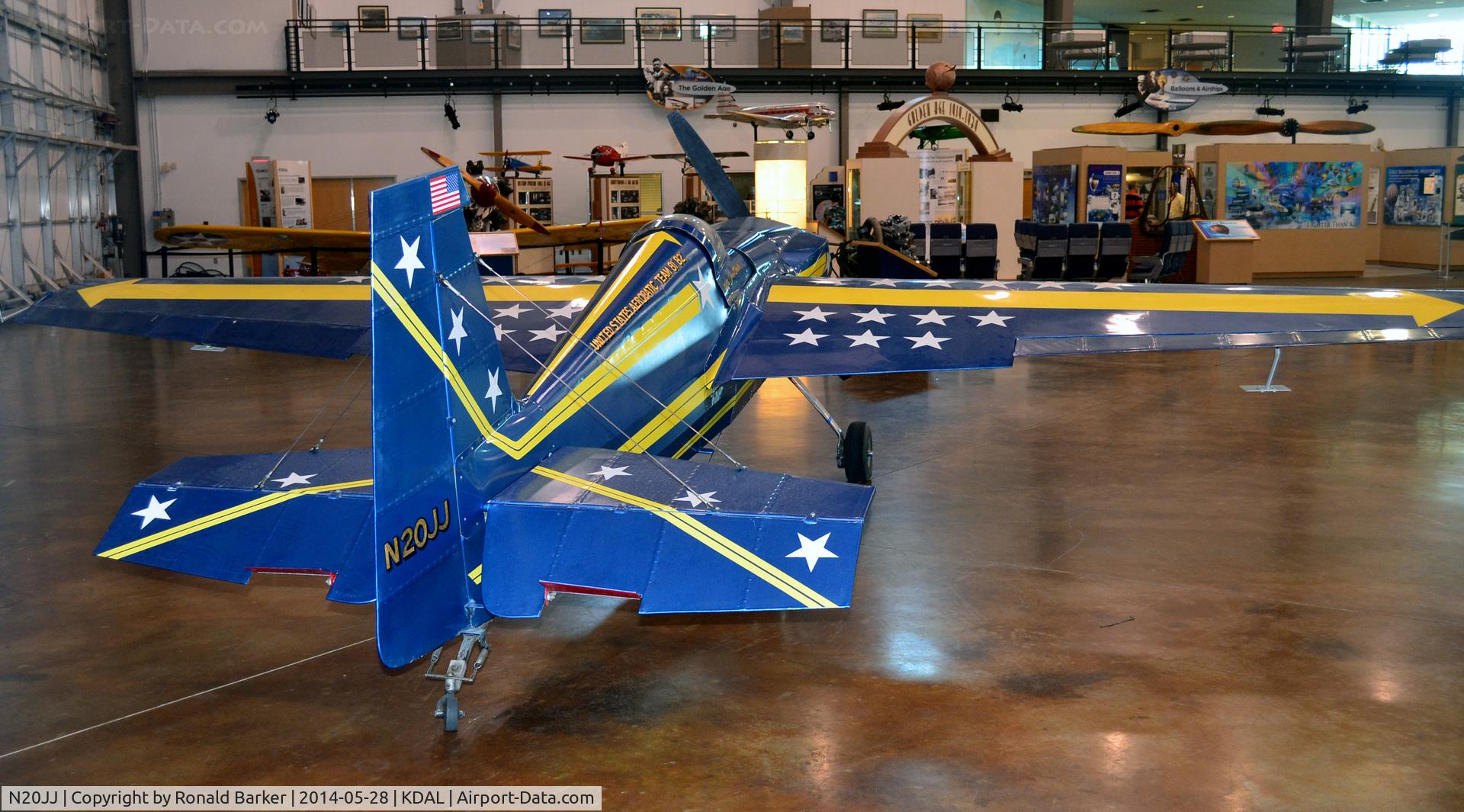 N20JJ, 1978 Stephens Akro Laser Z200 C/N 2002, Frontiers of Flight Museum DAL