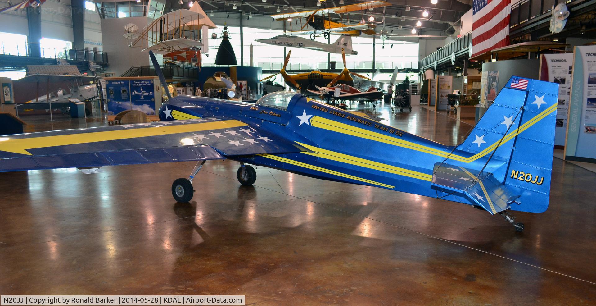 N20JJ, 1978 Stephens Akro Laser Z200 C/N 2002, Frontiers of Flight Museum DAL