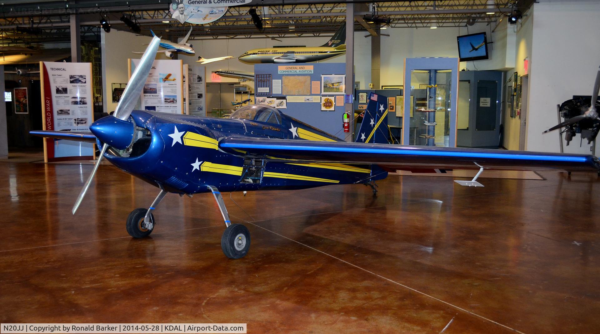 N20JJ, 1978 Stephens Akro Laser Z200 C/N 2002, Frontiers of Flight Museum DAL