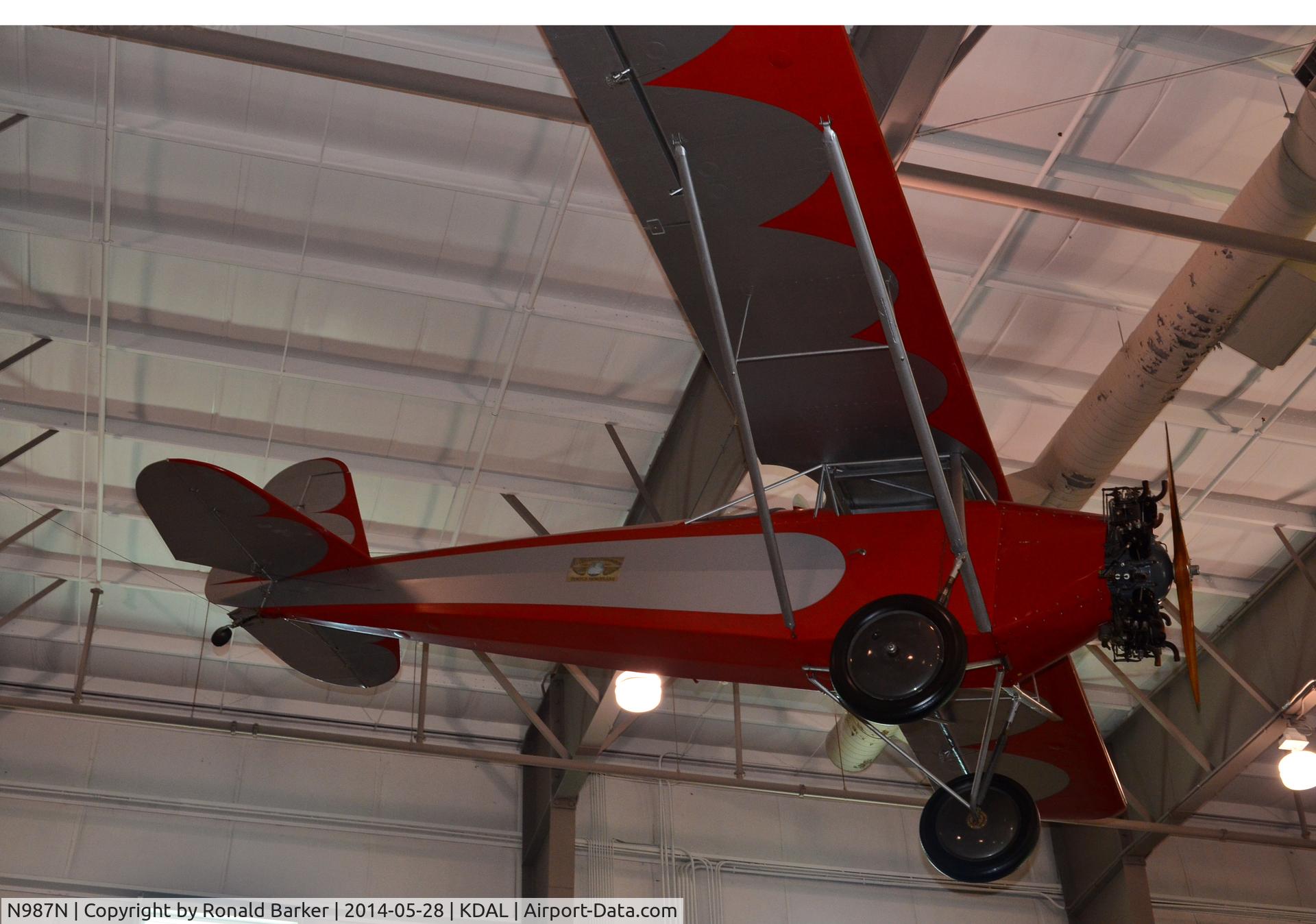 N987N, 1990 Temple Sportsman C/N 107R, Frontiers of Flight Museum DAL