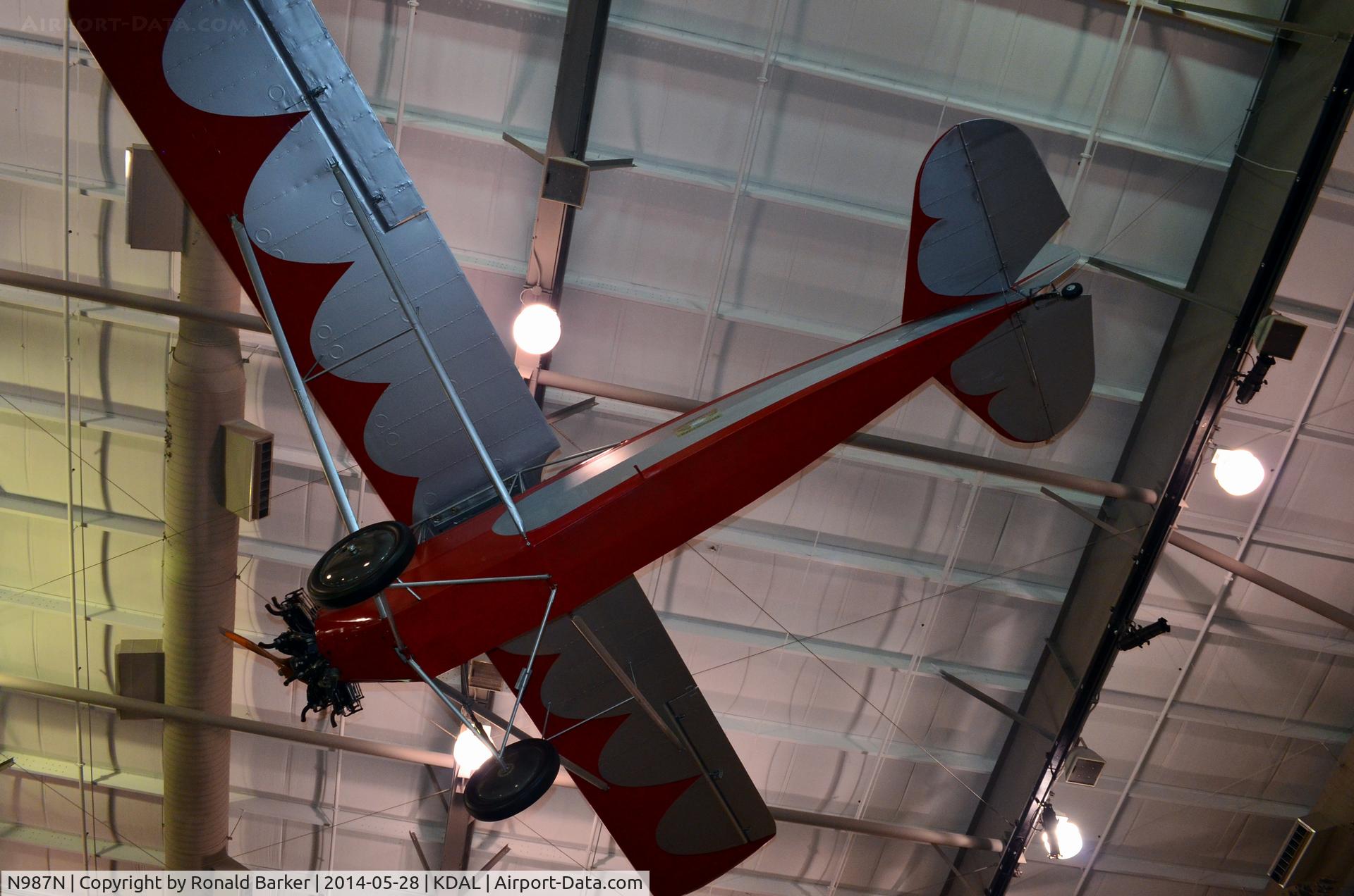 N987N, 1990 Temple Sportsman C/N 107R, Frontiers of Flight Museum DAL