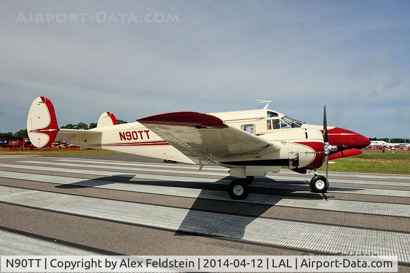 N90TT, 1957 Beech E18S C/N BA-335, Sun-N-Fun
