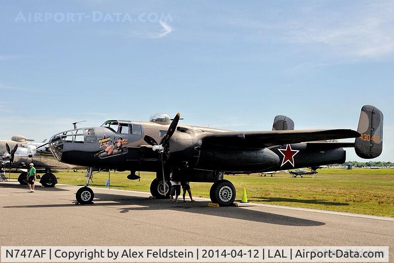 N747AF, 1944 North American B-25J Mitchell Mitchell C/N 108-33731, Sun-N-Fun
