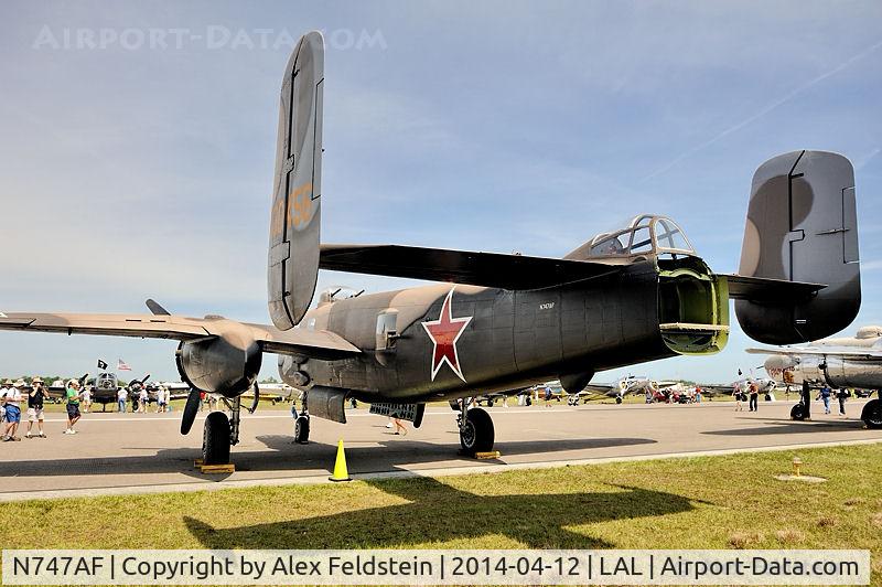 N747AF, 1944 North American B-25J Mitchell Mitchell C/N 108-33731, Sun-N-Fun