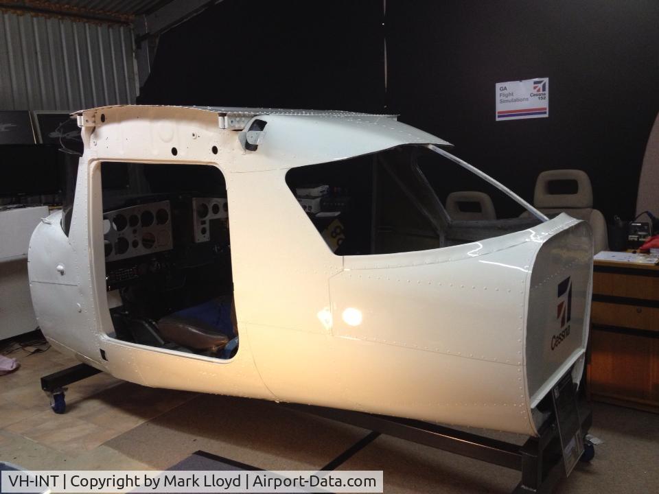 VH-INT, 1977 Cessna 152 C/N 15279828, VH-INT was retired from Service around 2000 and has now been turned into a fully operational flight simulator.
https://www.facebook.com/pages/GA-Flight-Simulations-Adelaide/139447586145257