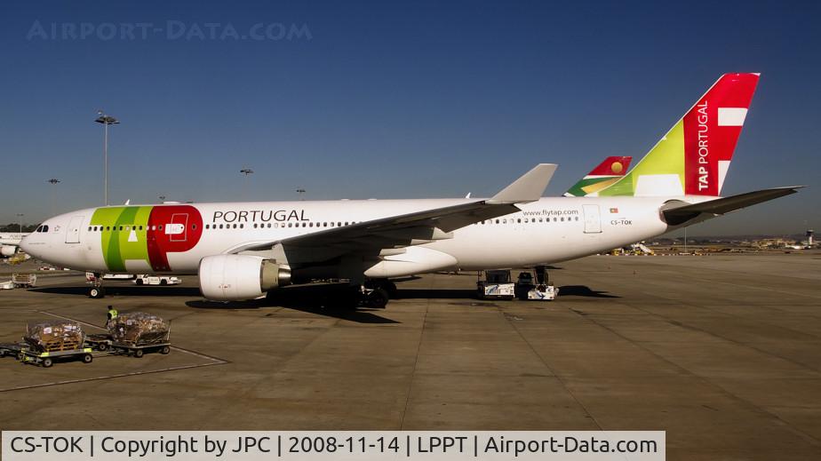 CS-TOK, 2000 Airbus A330-223 C/N 317, Previously, from Austrian Airlines. 
One of the few Airbus from TAP wit PW engines