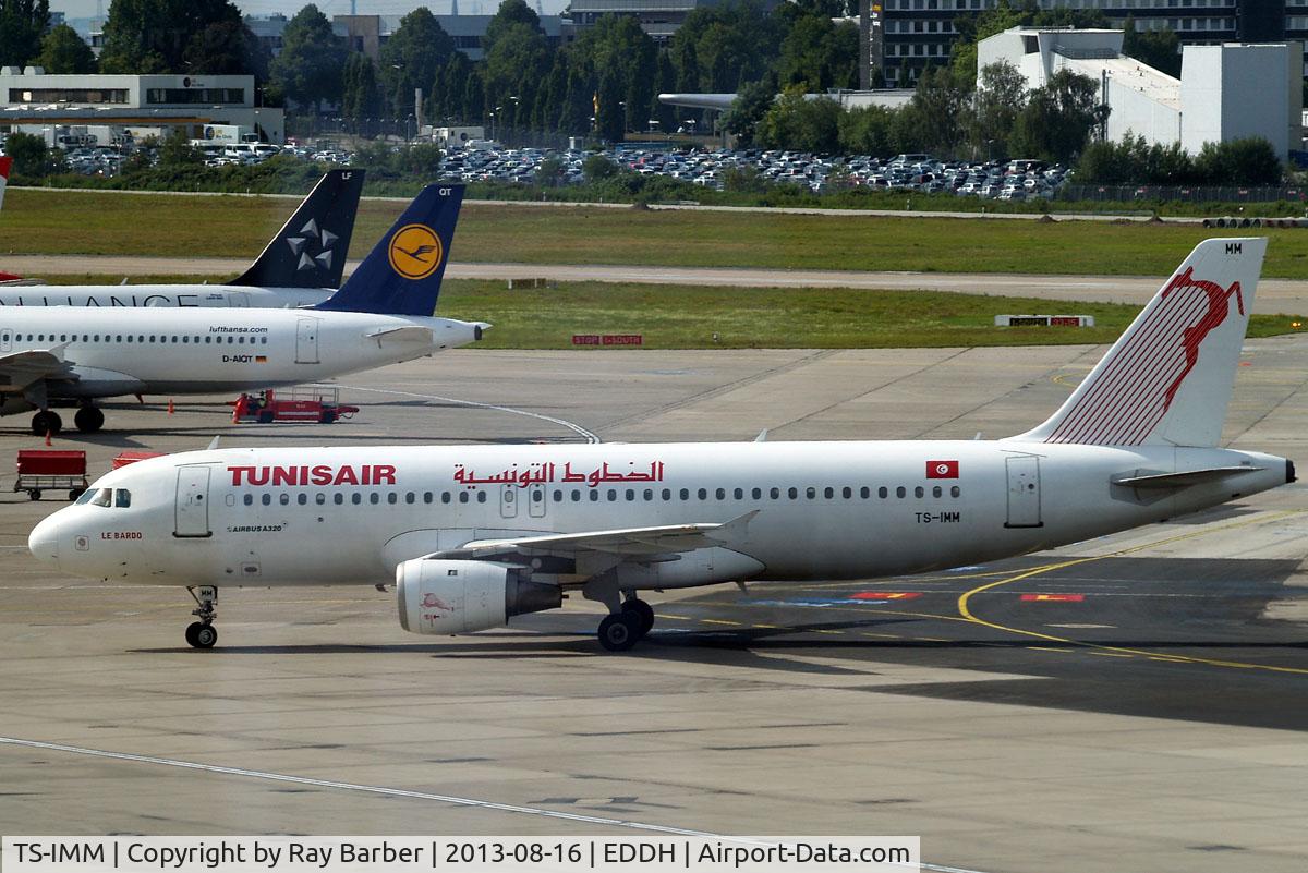 TS-IMM, 1999 Airbus A320-211 C/N 0975, Airbus A320-211 [0975] (Tunisair) Hamburg-Fuhlsbuettel~D 16/08/2013