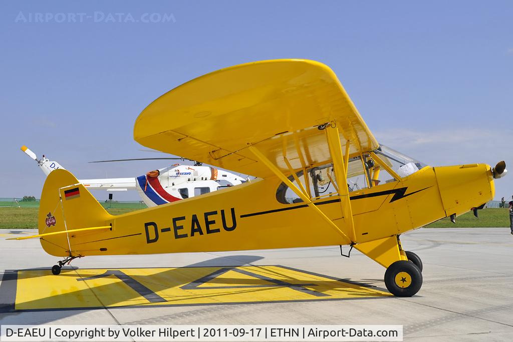 D-EAEU, Piper L-18C Super Cub C/N 18-1652, at Niederstetten