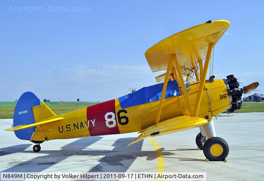 N849M, 1943 Boeing B75N1 C/N 75-8212, at Niederstetten
