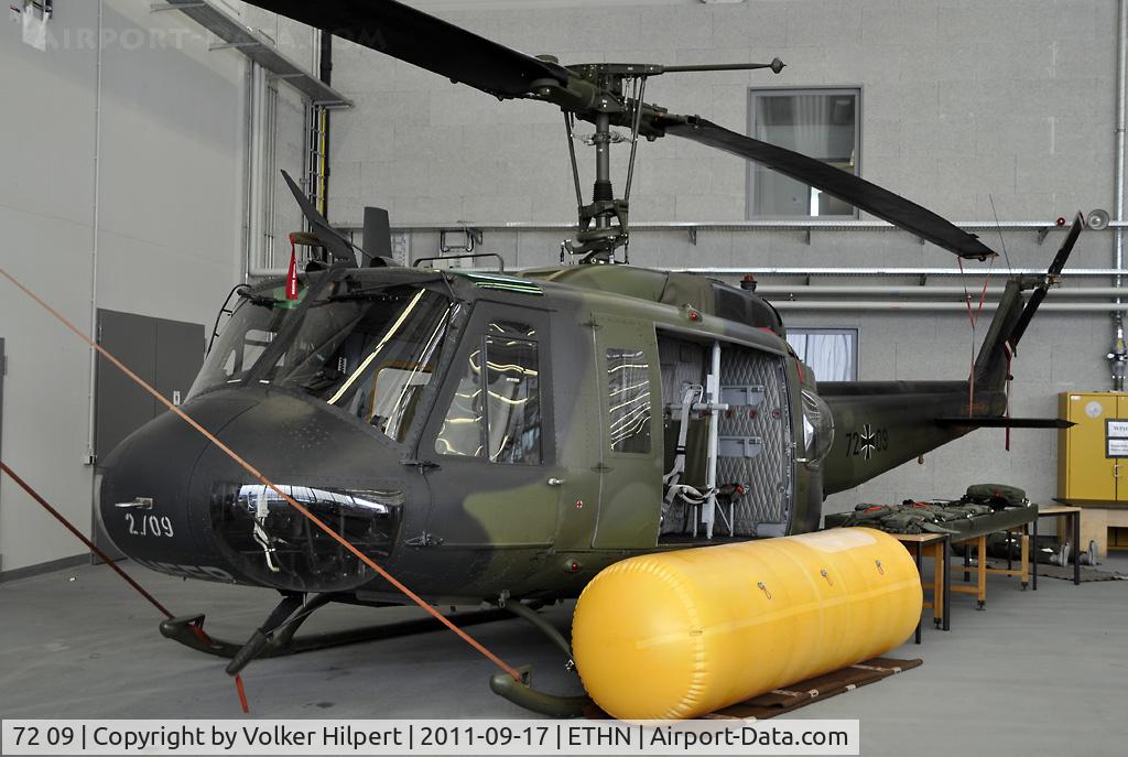 72 09, Bell (Dornier) UH-1D Iroquois (205) C/N 8329, at Niederstetten
