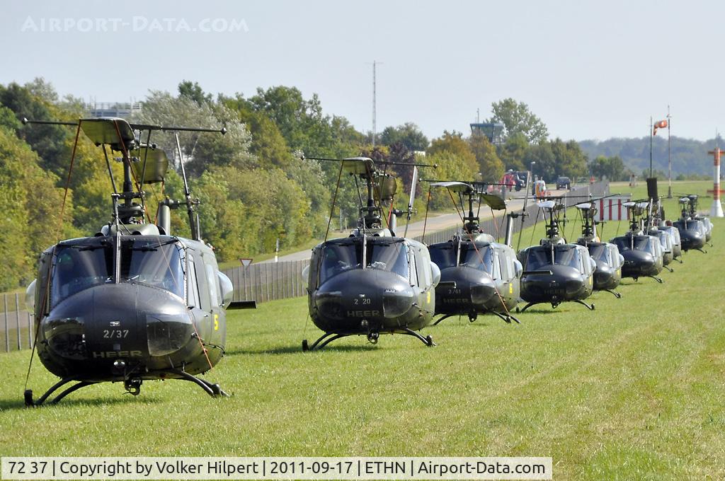 72 37, Bell (Dornier) UH-1D Iroquois (205) C/N 8357, at Niederstetten