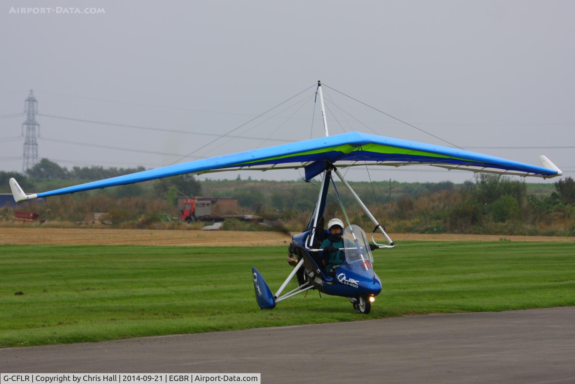 G-CFLR, P&M Aviation Quik GT450 C/N 8409, at Breighton's Heli Fly-in, 2014