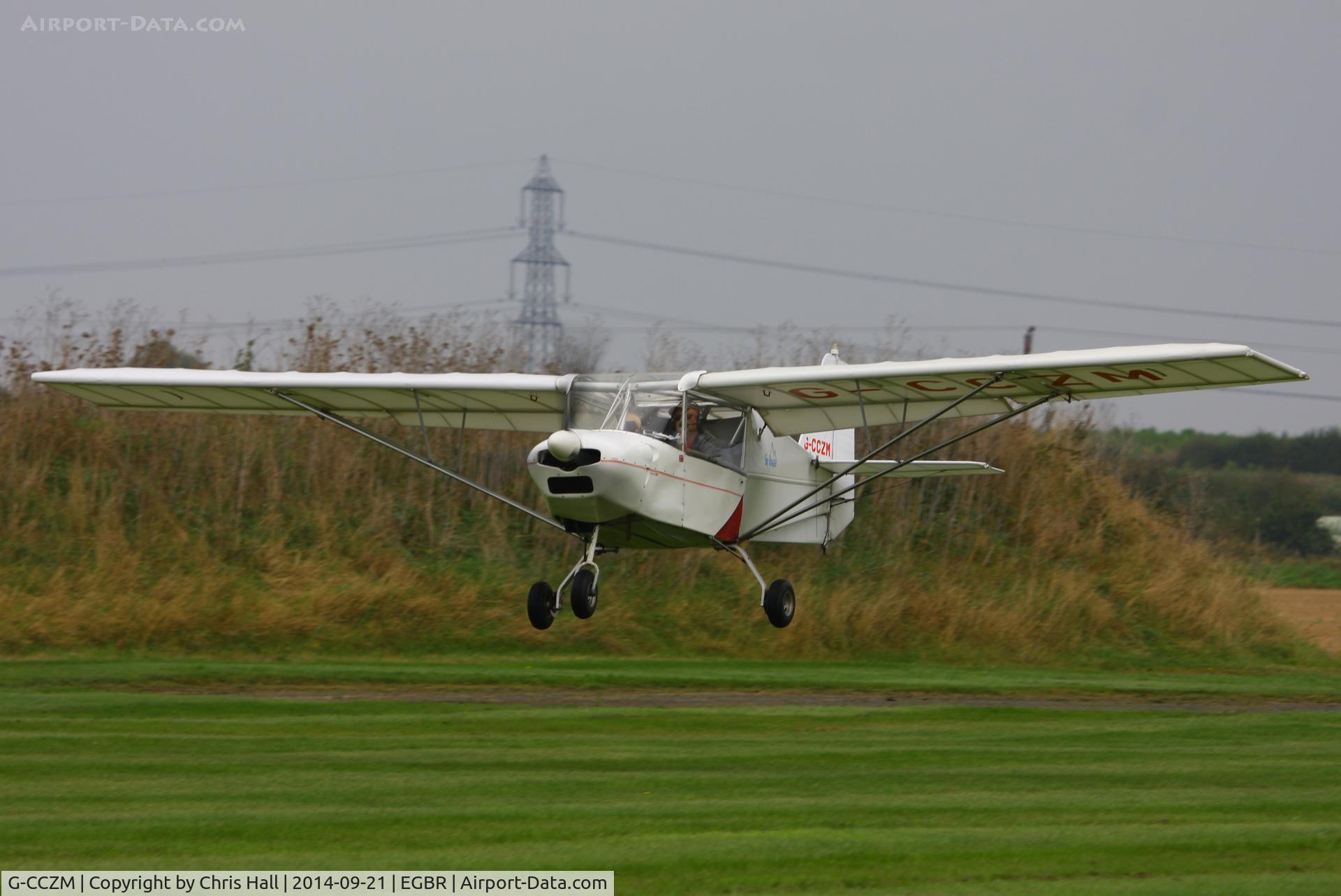 G-CCZM, 2004 Skyranger 912S(1) C/N BMAA/HB/372, at Breighton's Heli Fly-in, 2014