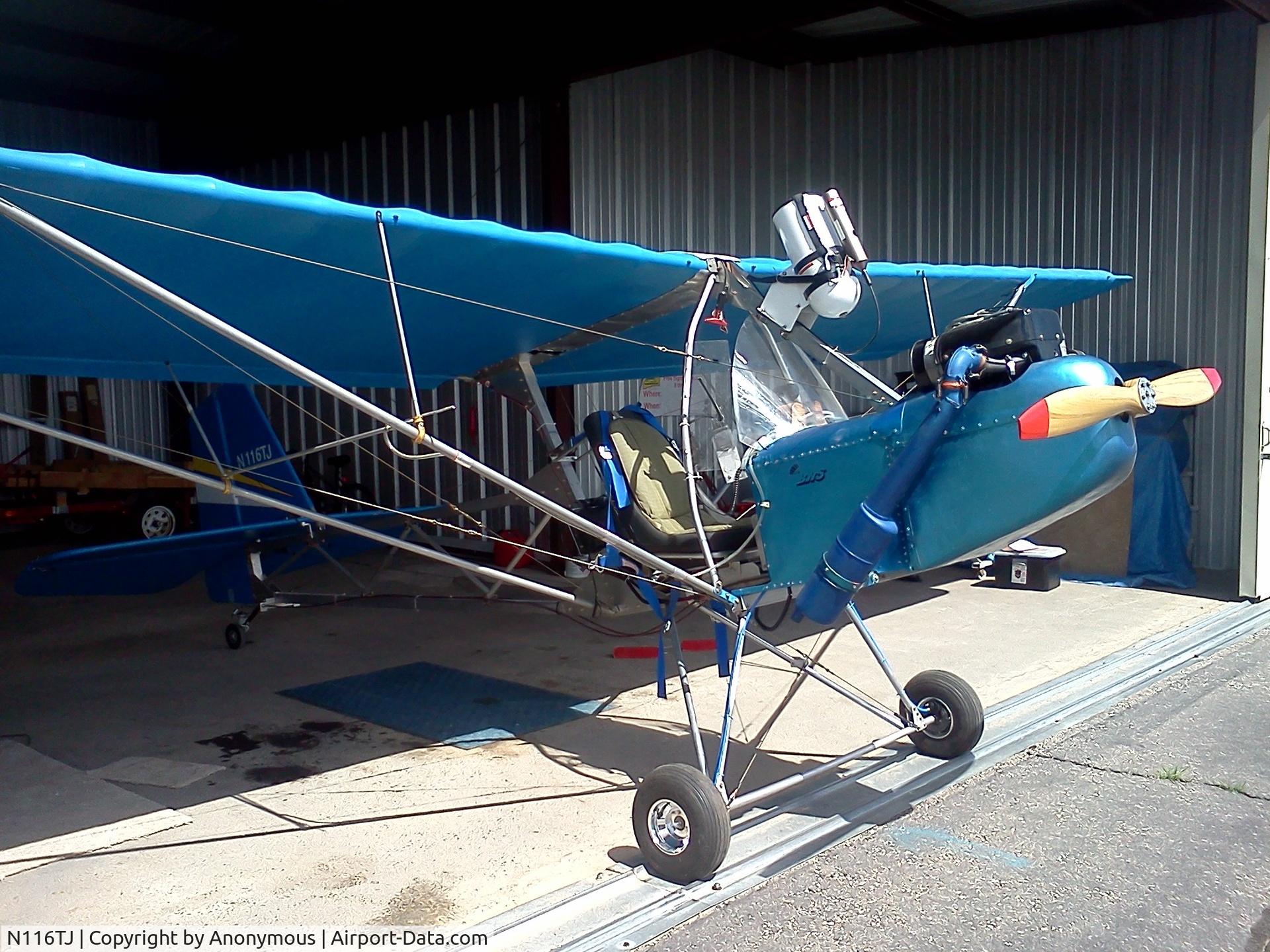 N116TJ, Affordaplane A Plane C/N A116, Hangar