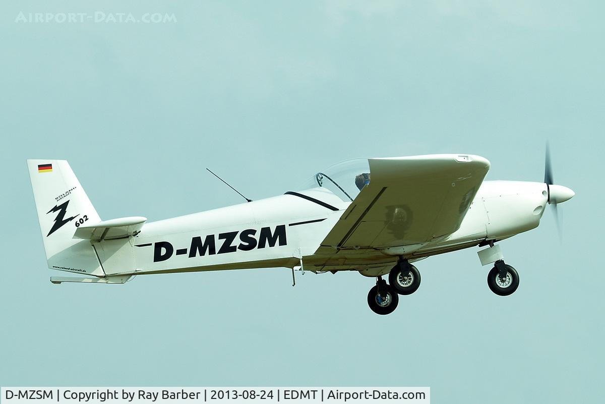 D-MZSM, Roland Z-602 XL C/N Not found D-MZSM, Roland Z.602XL Zodiac [Unknown] Tannheim~D 24/08/2013