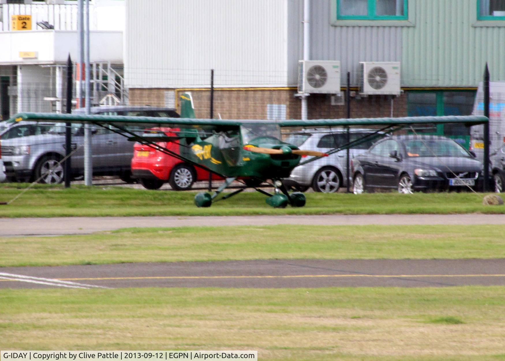 G-IDAY, 1996 Skyfox CA-25N Gazelle C/N CA25N028, Awaiting maintenance at Tayside Aviation engineering at Dundee Riverside