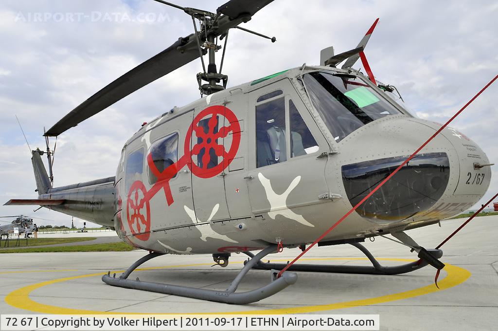 72 67, Bell (Dornier) UH-1D Iroquois (205) C/N 8387, at Niederstetten