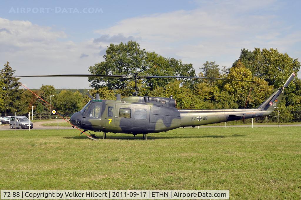 72 88, Bell (Dornier) UH-1D Iroquois (205) C/N 8408, at Niederstetten
