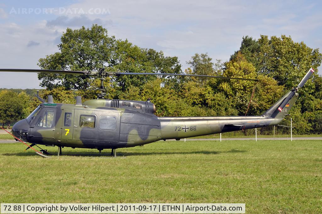 72 88, Bell (Dornier) UH-1D Iroquois (205) C/N 8408, at Niederstetten