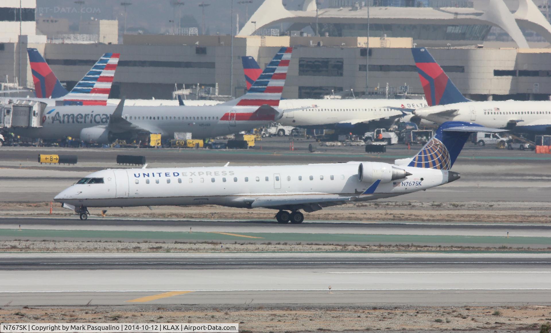 N767SK, 2005 Bombardier CRJ-702 (CL-600-2C10) Regional Jet C/N 10233, CL-600-2C10