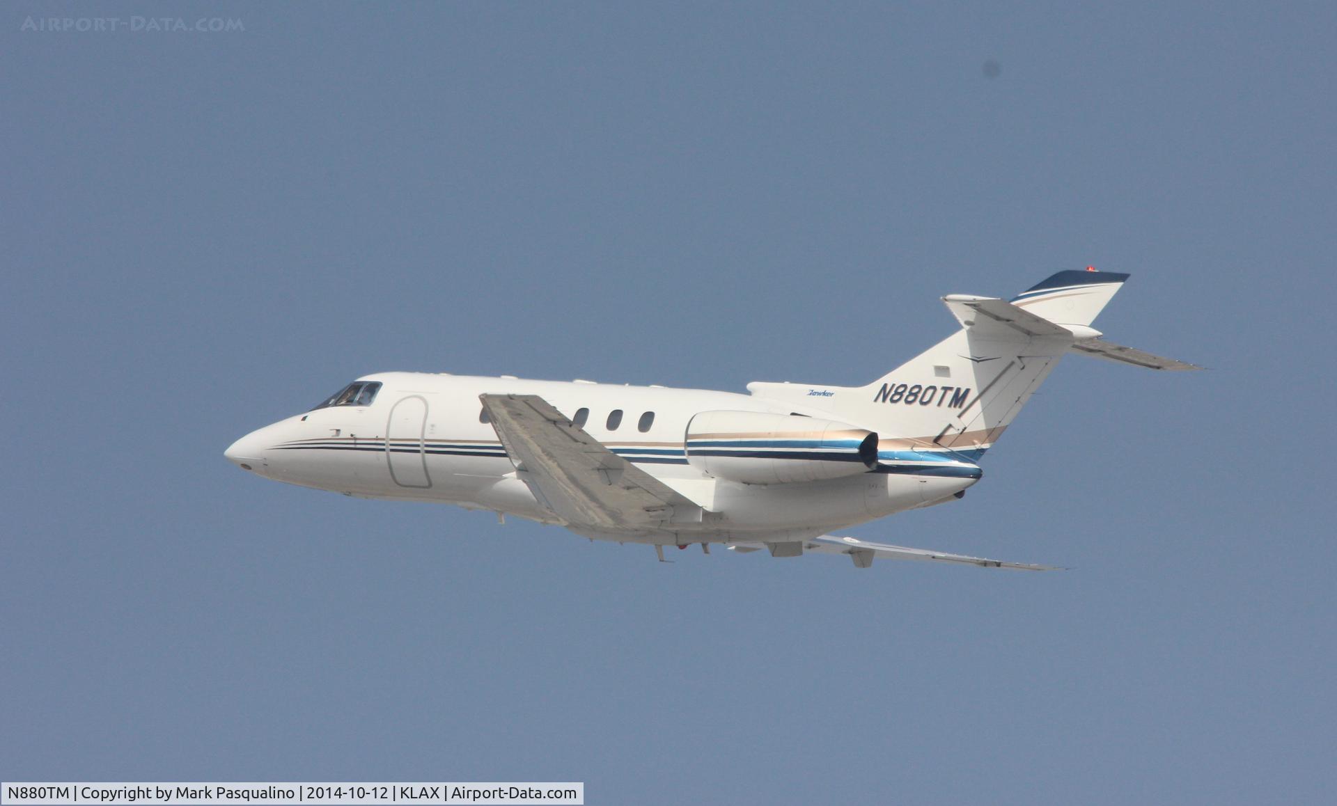N880TM, 2001 Raytheon Hawker 800XP C/N 258528, Hawker 800A