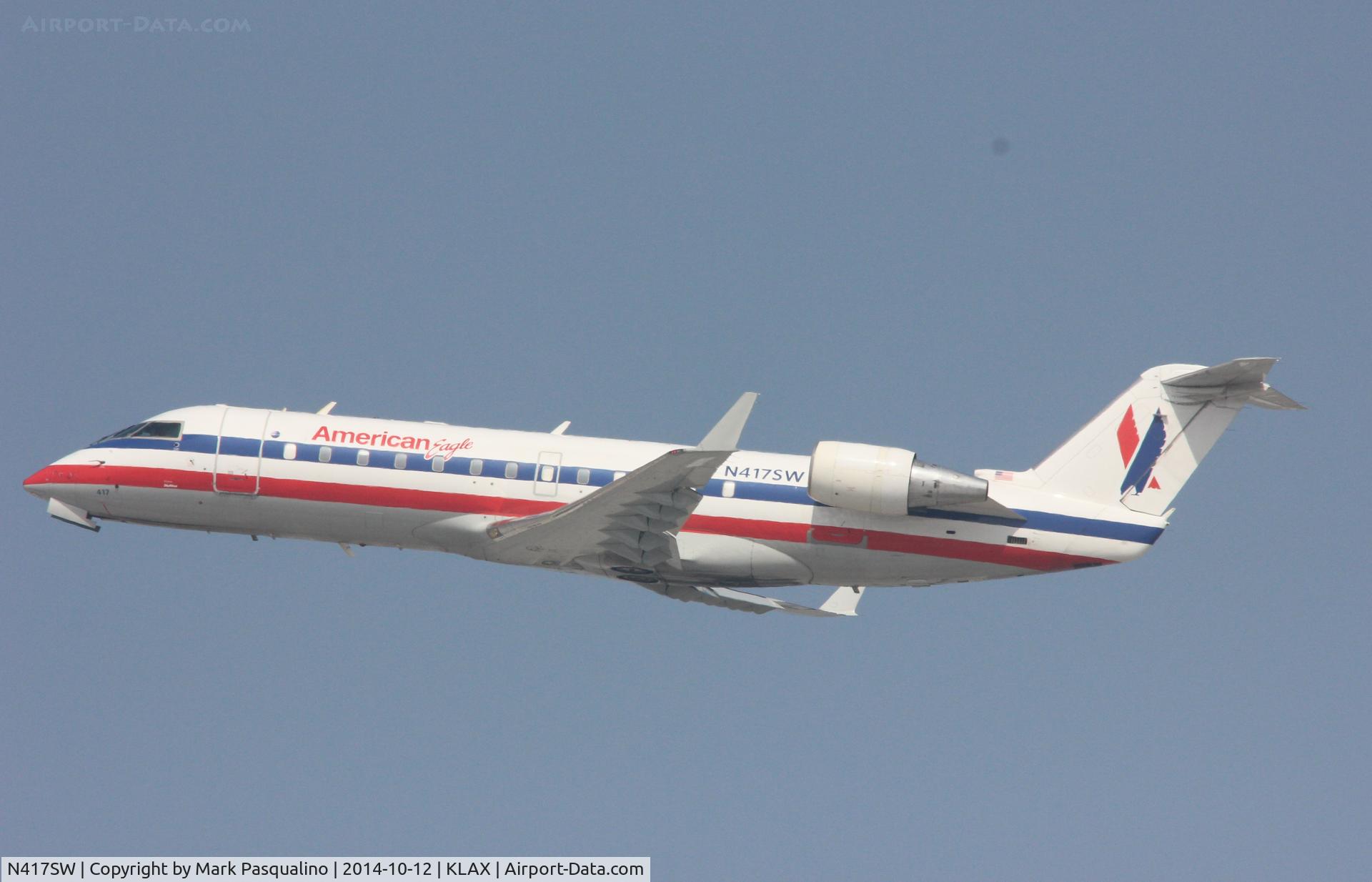 N417SW, 2000 Bombardier CRJ-200LR (CL-600-2B19) C/N 7400, CL-600-2B19