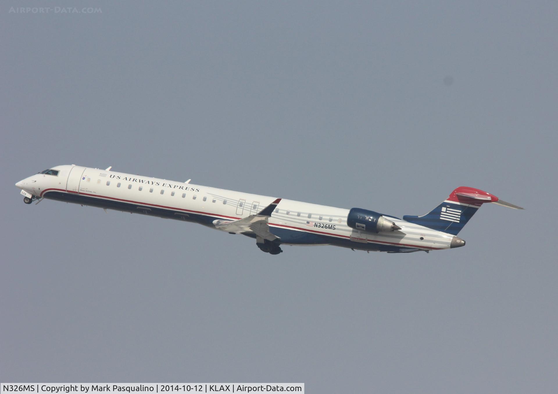 N326MS, 2008 Bombardier CRJ-900ER NG (CL-600-2D24) C/N 15124, CL600-2D24