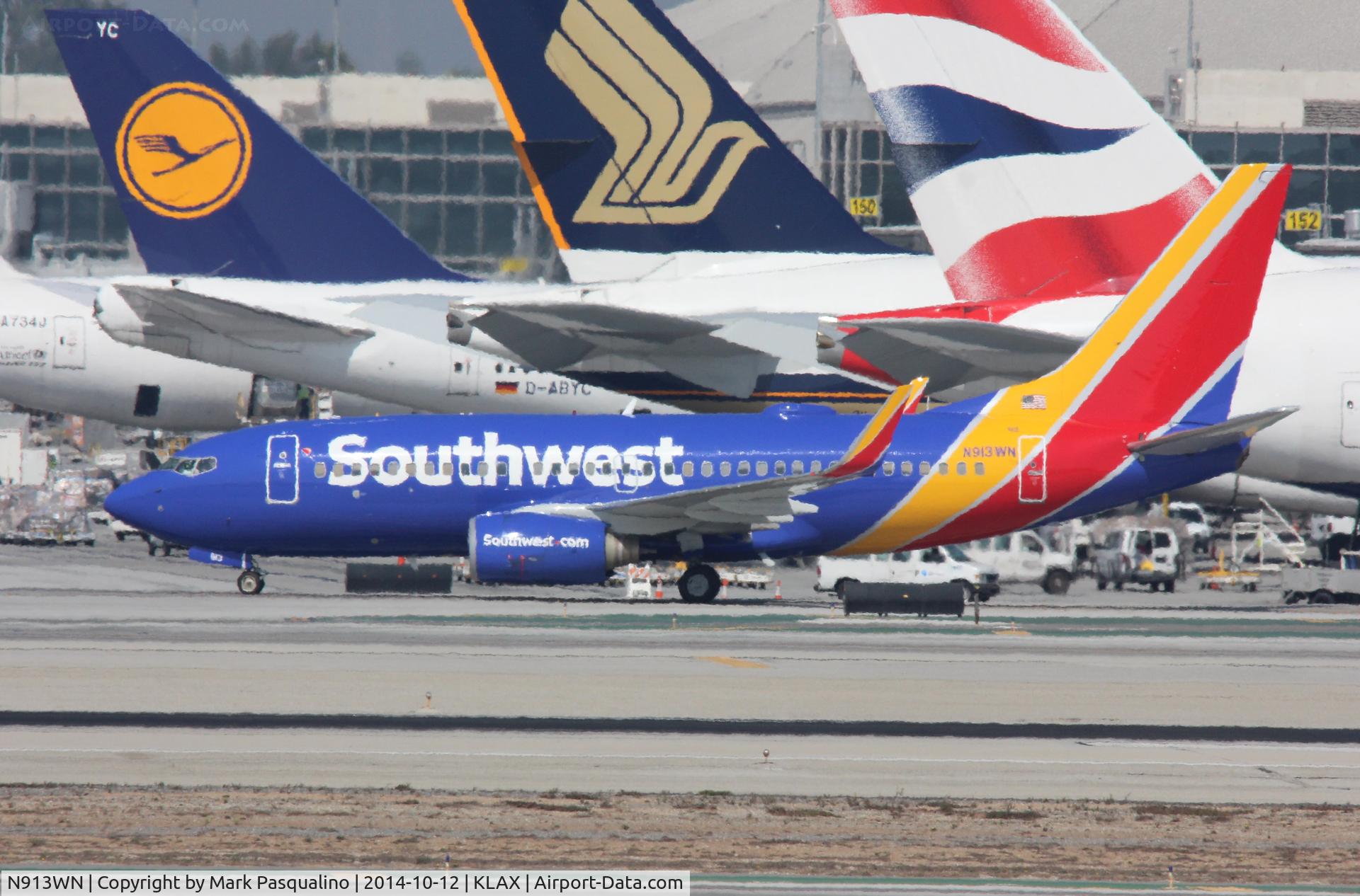 N913WN, 2008 Boeing 737-7H4 C/N 29840, Boeing 737-700