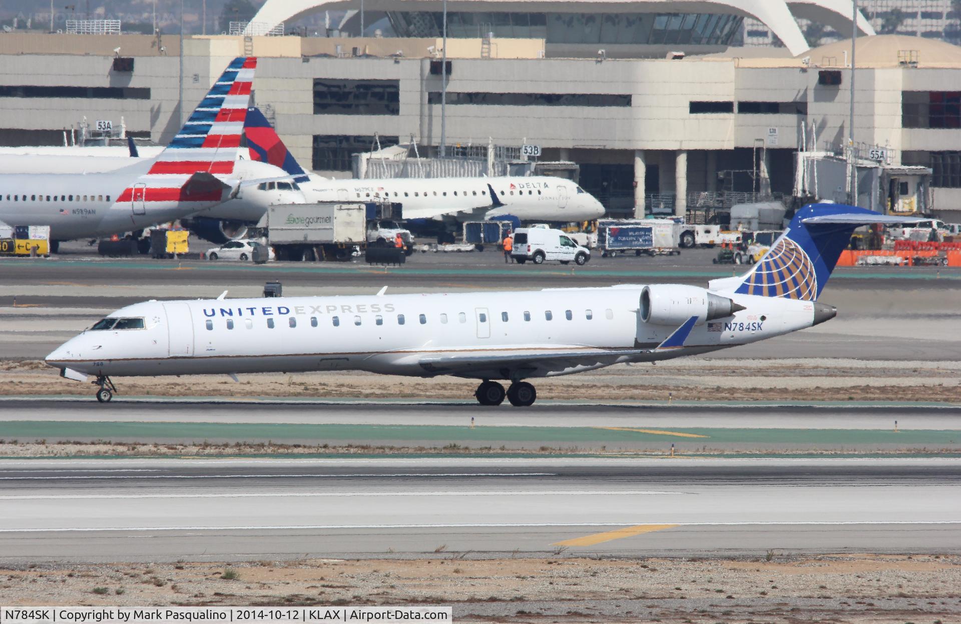 N784SK, 2009 Bombardier CRJ-700 (CL-600-2C10) Regional Jet C/N 10284, CL-600-2C10