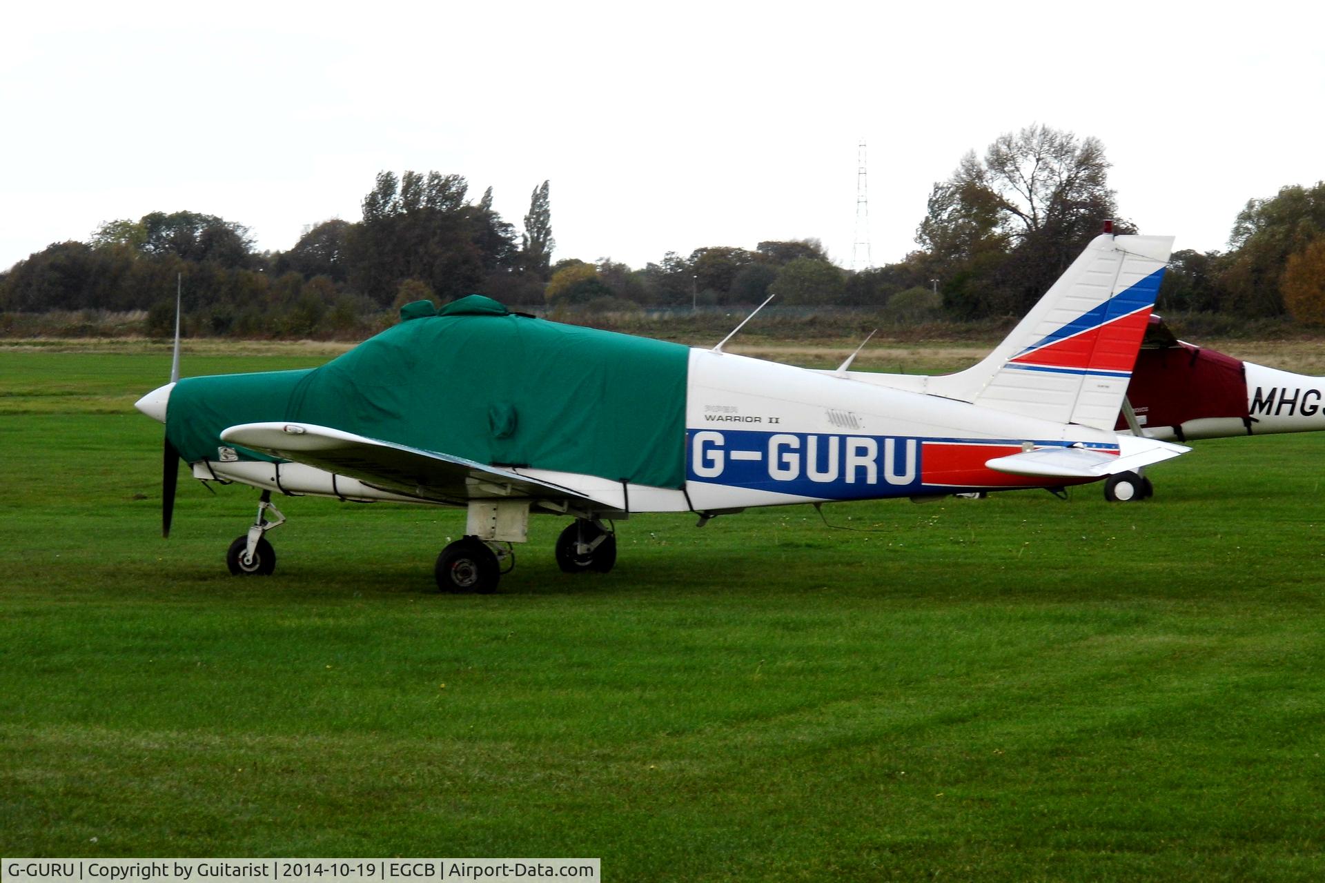 G-GURU, 1983 Piper PA-28-161 Cherokee Warrior II C/N 28-8316018, City Airport Manchester