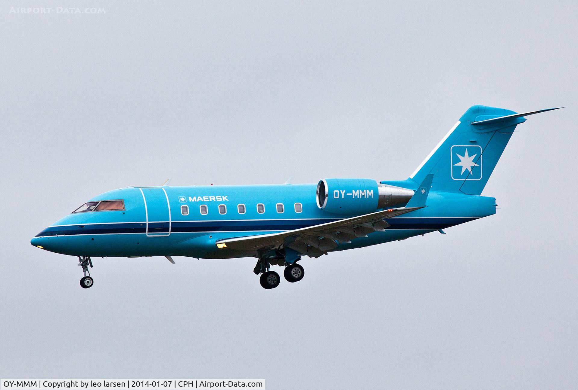 OY-MMM, 1999 Bombardier Challenger 604 (CL-600-2B16) C/N 5430, Copenhagen 7.1.14