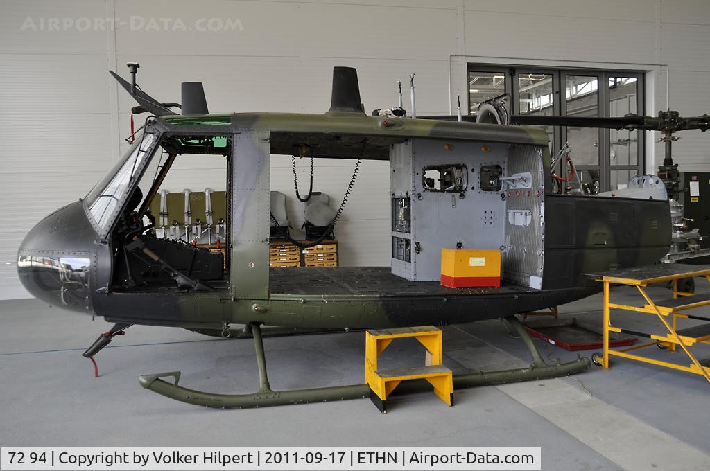 72 94, Bell (Dornier) UH-1D Iroquois (205) C/N 8414, at Niederstetten