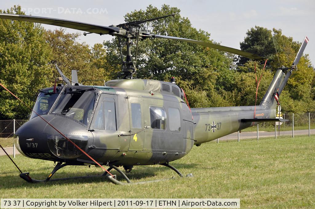 73 37, Bell (Dornier) UH-1D Iroquois (205) C/N 8457, at Niederstetten