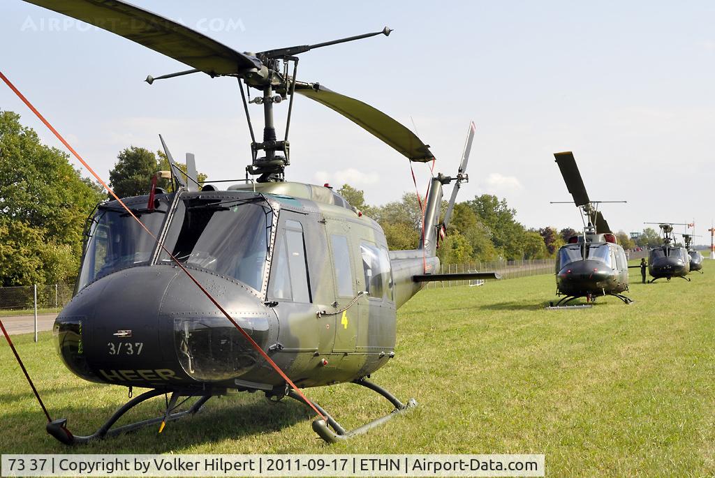 73 37, Bell (Dornier) UH-1D Iroquois (205) C/N 8457, at Niederstetten