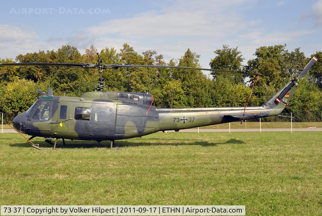 73 37, Bell (Dornier) UH-1D Iroquois (205) C/N 8457, at Niederstetten