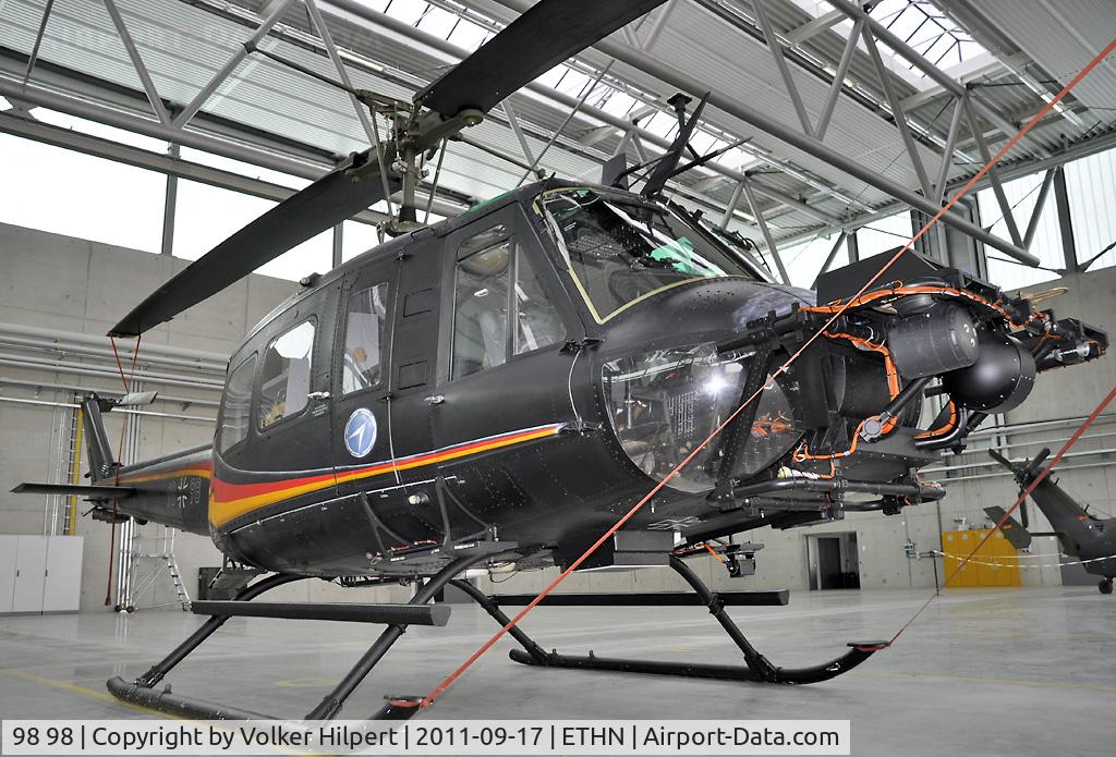 98 98, Bell (Dornier UH-1D Iroquois (205) C/N 8358, at Niederstetten