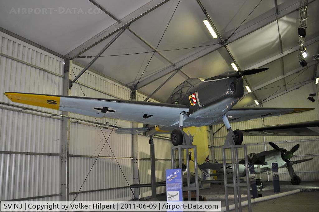 SV NJ, Bucker Bu-181C-3 Bestmann C/N 330844, at Le Bourget
