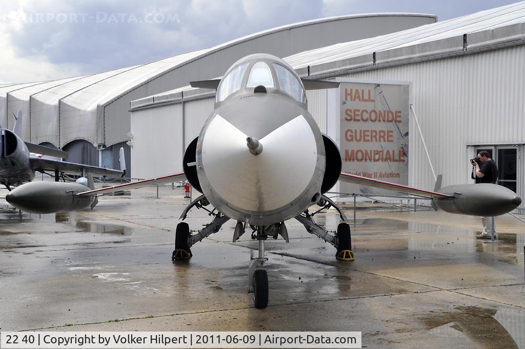 22 40, Lockheed F-104G Starfighter C/N 683-7118, at Le Bourget