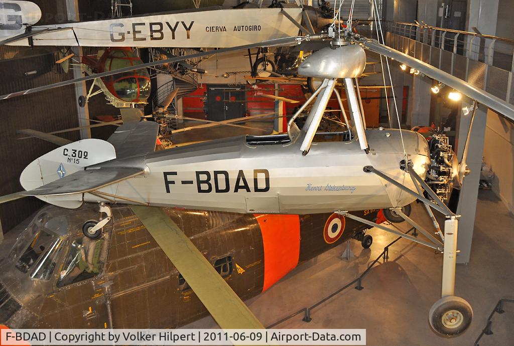 F-BDAD, SNCASE C.302 (Cierva C.30) C/N 15, at Le Bourget