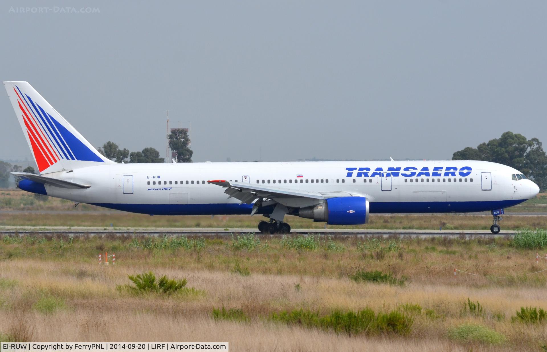EI-RUW, 1999 Boeing 767-36N/ER C/N 30107, Transaero B763 is new in its fleet and formally operated for Aeroflot as VP-BAV