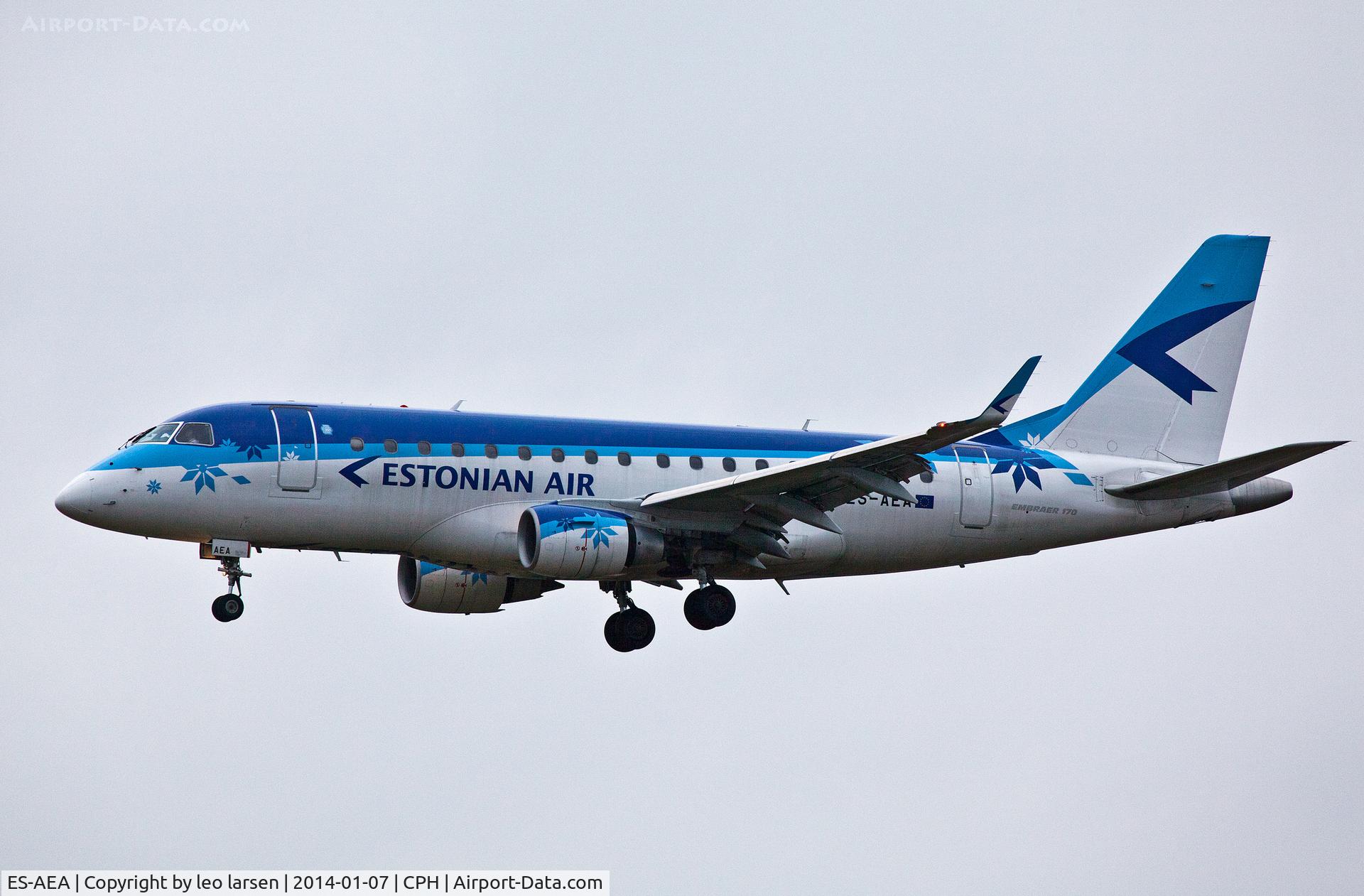 ES-AEA, 2005 Embraer 170LR (ERJ-170-100LR) C/N 17000093, Copenhagen 7.1.14