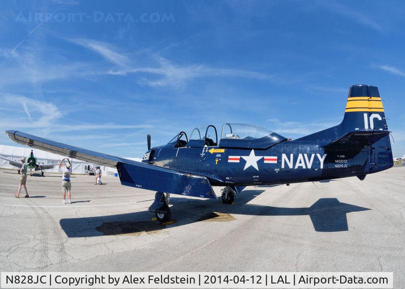 N828JC, 1955 North American T-28B Trojan C/N 219-11, Sun-N-Fun